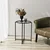 Hanah home Klub sto S412 50x60??x50cm Crni
