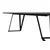 Venture Design Jedilna miza 180x75x90 cm črna