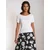 Sinsay - Bluza s teksturom - krem