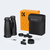 K&F Concept 12*50 HD Binoculars Black BAK4, with Mobile Phone Holder and Tripod Conversion Bracket