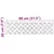 Stepenica Pravokutni 4 pcs Srebrno 80 x 20 cm Aluminij