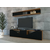 HANAH HOME Tac Walnut Black
