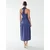 BWLDR Obleka Lana moder denim