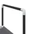 Stalak za cipele 8 nivoa crni 44x28x145 cm netkana tkanina