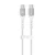 BLAVEC Raptor PD 60W 3A 2m pleten USB Type-C na Type-C kabel Apple CarPlay/Android Auto (CRA-CC3WS20) belo-srebrn