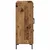 Kreveta Staro drvo 69.5 x 34 x 90 cm Konstruirano drvo