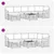Set vanjskih sofa 7 pcs Bijela i Bež 59 x 59 x 37 cm Poliester