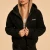 BeastPink Women‘s Bliss Hoodie Jacket Black