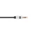 AUX kabel 3,5 stereo vtič - 3,5 stereo vtič slim vitalco 0,5 m