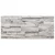 Zidne panele 10 pcs Svijetlo siva 100 x 25 cm EPS pjena