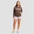 GymBeam Women‘s Athlete Hoodie Cocoa