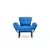 ATELIER DEL SOFA Fotelja Nitta Single Blue