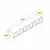 Hanah home TV Komoda Lyon 43 Krem-Zlatna
