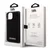 Maska za mobilni telefon iPhone 15 Pro Max KARL LAGERFELD HC RHINESTONE METAL PLATE LOGO, Crna