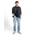 TOM TAILOR Majica  svetlo modra / temno modra