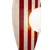 Opviq zidna lampa Band, 1 × G9, bež / bela / crvena