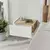 HANAH HOME Noćni stočić Onda White Hrast v2