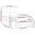 Vidaxl Box spring postelja z vzmetnico moder 140x190 cm blago