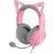 Razer Slušalice sa mikrofonom Kraken Kitty V2, RGB, Roze