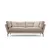 Atelier del Sofa Trosed Mapa 90x84x214cm Krem