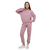 GymBeam Ženska dukserica Agile 1/2 Zip Woodrose