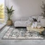 Modra preproga 120x160 cm Saveh Blue Cream – Elle Decoration