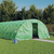 Staklenik s čeličnim okvirom zeleni 30 m2 6 x 5 x 2,3 m