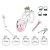 SuperLove Ultimate Chastity Cage Clear Size M