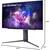 LG Gaming Monitor 27GS95QE-B 27/OLED/2560x1440/240Hz/0,03ms GtG/HDMIx2,DP,USB/Gsync,Freesync/Pivot,visina