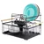 Vilde 229094 - Metalni ocedjivac za sudove na 2 sprata 48 x 29 x 28,5 cm