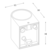RED - Design Rendl -R12027- ZACK spoljna zidna LED svetiljka 3W/230V IP54