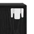 Set TV komoda Zidne 4 pcs Crni hrast 37 x 37 x 72 cm