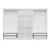 Hanah Home Garderober Kale-2218, 270x190x52 cm, Beli
