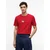 TOMMY HILFIGER Majica  kremna / mornarska / rdeča