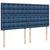 vidaXL vidaXL Box spring postelja z vzmetnico modra 200x200 cm blago, (21307168)