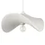 Opviq luster Kelebek-50-9016, 1 × E27, beli