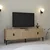 Hanah Home TV Komoda 3503 Neva, 150x49.5x35cm, Smeđe boje