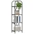Polica Siva Sonoma 40 x 30 x 146 cm Konstruirano drvo