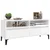 TV ormarić sjajni bijeli 100x34,5x44,5 cm od konstruiranog drva
