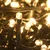 60-dijelni set božićnih kuglica s vrhom 150 LED zlatno-brončani