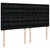 Vidaxl Box spring postelja z vzmetnico črna 180x200 cm blago