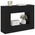 Konzolna stolica Crna 101 x 29 x 74 cm Konstrukcijsko drvo