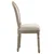 Homestar Set 2 jedilnih stolov 49x56x96 cm kremno bela