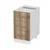 Hanah Home kuhinjski element Minar 4159, 45 cm, beli / dore