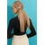 Trend Alacati Stili Ženska bluza dugih rukava ALC-695-001, Rolka, Crna