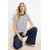 Trendyol Milla Ženska majica TWOSS26TS00017, Tamnoplava