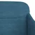 Vidaxl Klop modra 110x76x80 cm žamet