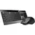 RAPOO 9900M Multi Mode Wireless Combo set crni
