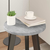 Gornji dio stola Beton siva O 30 x 1,5 cm Konstruirano drvo