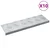 Stepenica Pravokutni 10 pcs Srebrno 60 x 18 x 2,5 cm Aluminij